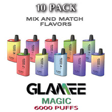 Glamee MAGIC Disposable Vape Pod | 6000 PUFFS  –  10PK