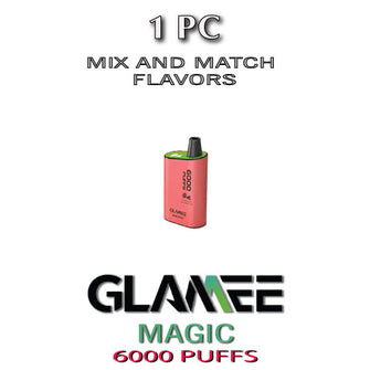 Glamee MAGIC Disposable Vape Pod | 6000 PUFFS  –  1PC