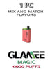 Glamee MAGIC Disposable Vape Pod | 6000 PUFFS – 1PC