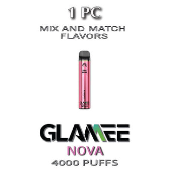 Glamee Nova Disposable Vape Pod | 4000 PUFFS  –  1PC