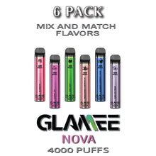 Glamee Nova Disposable Vape Pod | 4000 PUFFS  –  6PK