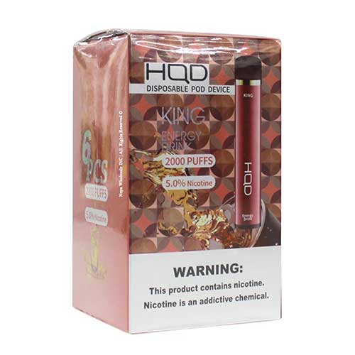 HQD King Disposable Vape Pod | 2000 Puffs  1PC The Smoke Plug