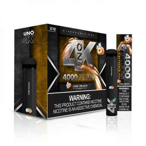 4k vape flavours Uno 4K Disposable Vape Device