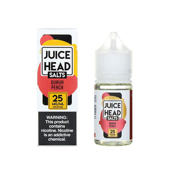 Juice Head Salts Guava Peach 30ml E Liquid | thesmokeplug.com