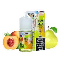 Juice Head Salts Peach Pear 30ml E Liquid | thesmokeplug.com