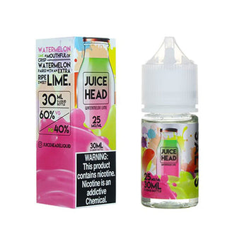 Juice Head Salts Watermelon Lime 30ml E Liquid | thesmokeplug.com