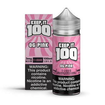 Keep it 100 OG Pink (Pink Burst) 100ml E-Liquid | thesmokeplug.com