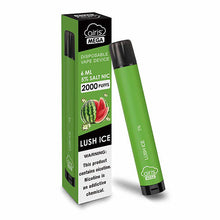 Lush Ice flavored Airis MEGA Disposable Vape Device 2000 Puffs 