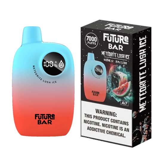 Blue Meteorite Vape Future Bar Ai7 Disposable Vape Device | 7000 Puffs Blue Meteorite Vape Future Bar Ai7 Disposable Vape Device | 7000 Puffs