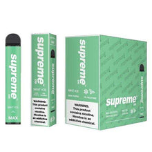 Mint Ice – Supreme MAX Disposable Vape Device – The Smoke Plug @ www.thesmokeplug.com