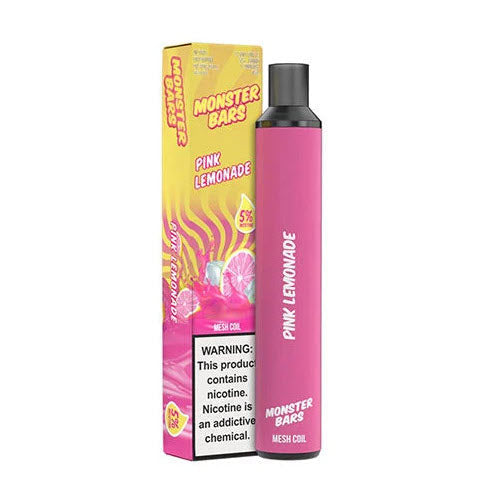 Monster Bars Disposable Vape Device by Jam Monster - 1PC The Smoke Plug Monster Bars Disposable Vape Device by Jam Monster - 1PC The Smoke Plug