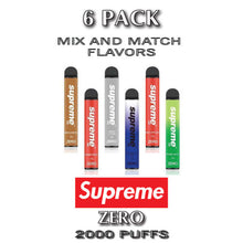 Supreme – ZERO – Disposable – Vape – Device – 6 – pack