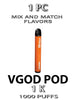 VGOD POD 1K Disposable Vape Pod Device – 1PC