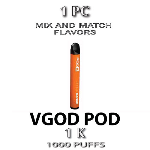 VGOD POD 1K Disposable Vape Device