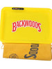 Yellow Backwoods Rolling Tray Led Usb Charging Luminous Plate Smoking Accessories - The Smoke Plug