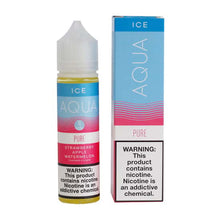 Aqua Pure Ice 60ml 0Mg E-Liquid | thesmokeplug.com
