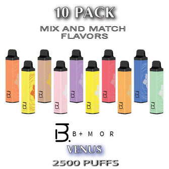 BMOR Venus Disposable Vape Pod  –  10PK