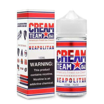 Cream Team Neapolitan 100ml 0Mg E-Liquid | thesmokeplug.com