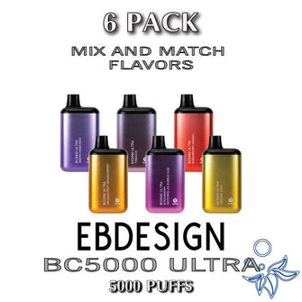 EB Create BC5000 ULTRA Disposable Vape Device | 5000 Puffs – 6PK