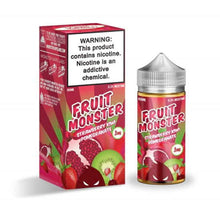 Fruit Monster Strawberry Kiwi Pomegranate 100ml 0Mg E-Liquid | thesmokeplug.com