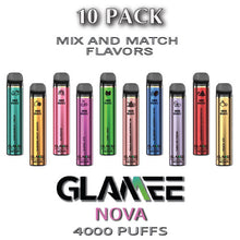 Glamee Nova Disposable Vape Pod | 4000 PUFFS  –  10PK