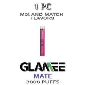 Glamee Mate Disposable Vape Pod | 3000 PUFFS – 1PC