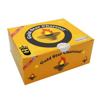 Goldstar Hookah Charcoal 1 - The Smoke Plug