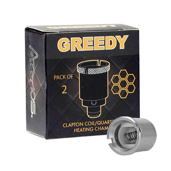Greedy Chamber Clapton Coil 2 Pack - The Smoke Plug