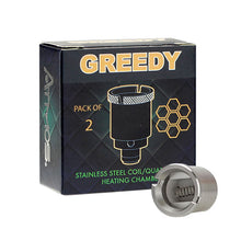 Greedy Stainless Steel Heating Chamber 2 Pack 1 - The Smoke Plug