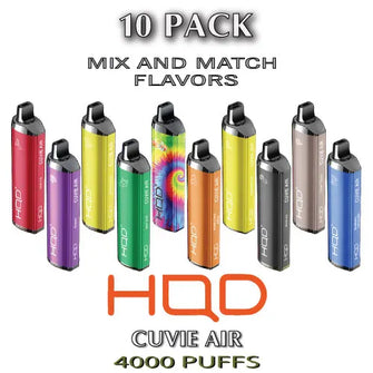 HQD Cuvie AIR Disposable Vape – 10PK