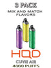 HQD Cuvie AIR Disposable Vape – 3PK