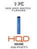 HQD Maxim Disposable Vape Pod – 1PC