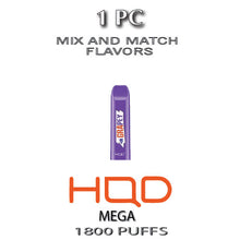 HQD MEGA Disposable Vape Pod – 1PC