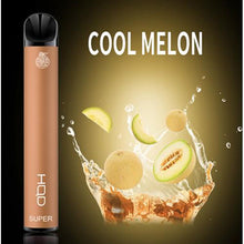 Hqd Super Cool Melon Disposable Vape Pod 1Pc - The Smoke Plug