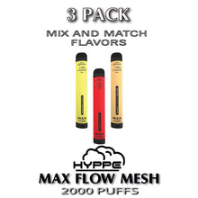 Hyppe Max Flow MESH Disposable Vape Device – 3PK