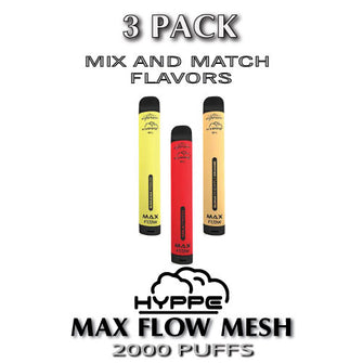 Hyppe Max Flow MESH Disposable Vape Device – 3PK