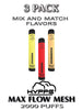 Hyppe Max Flow MESH Disposable Vape Device – 3PK