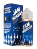 Jam Monster Blueberry 100ml 0Mg E-Liquid | thesmokeplug.com