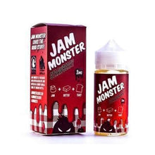 Jam Monster Strawberry 100ml 3Mg E-Liquid | thesmokeplug.com