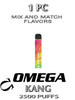 Kang Omega Plus Stick Disposable Vape Pod – 1PC