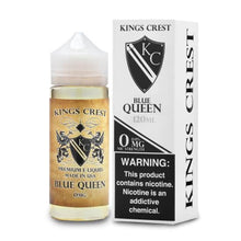 Kings Crest Blue Queen 120ml 0Mg E-Liquid | thesmokeplug.com