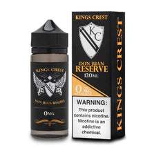 Kings Crest Salts Don Juan Reserve 30ml 35Mg | thesmokeplug.com
