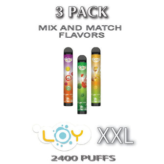 LOY XXL Disposable Vape Pod  –  3PK