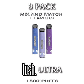Lush Ultra Disposable Vape Pod  –  3PK