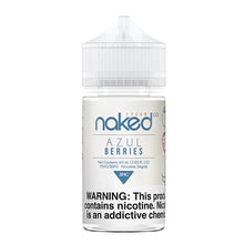 Naked 100 Azul Berries 60ml 12Mg E-Liquid | thesmokeplug.com