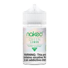 Naked 100 Green Lemon 60ml 0Mg E-Liquid | thesmokeplug.com