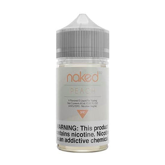 Naked 100 Peach 60ml 0Mg E-Liquid | thesmokeplug.com