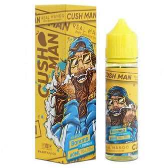 Nasty Cush Man Mango Banana 60ml 0Mg E-Liquid | thesmokeplug.com