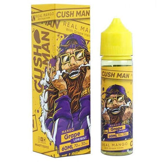 Nasty Cush Man Mango Grape 60ml 0Mg E-Liquid | thesmokeplug.com