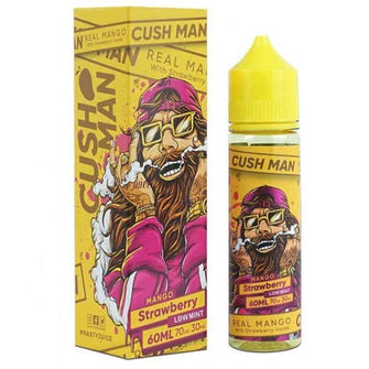 Nasty Cush Man Mango Strawberry 60ml 0Mg E-Liquid | thesmokeplug.com